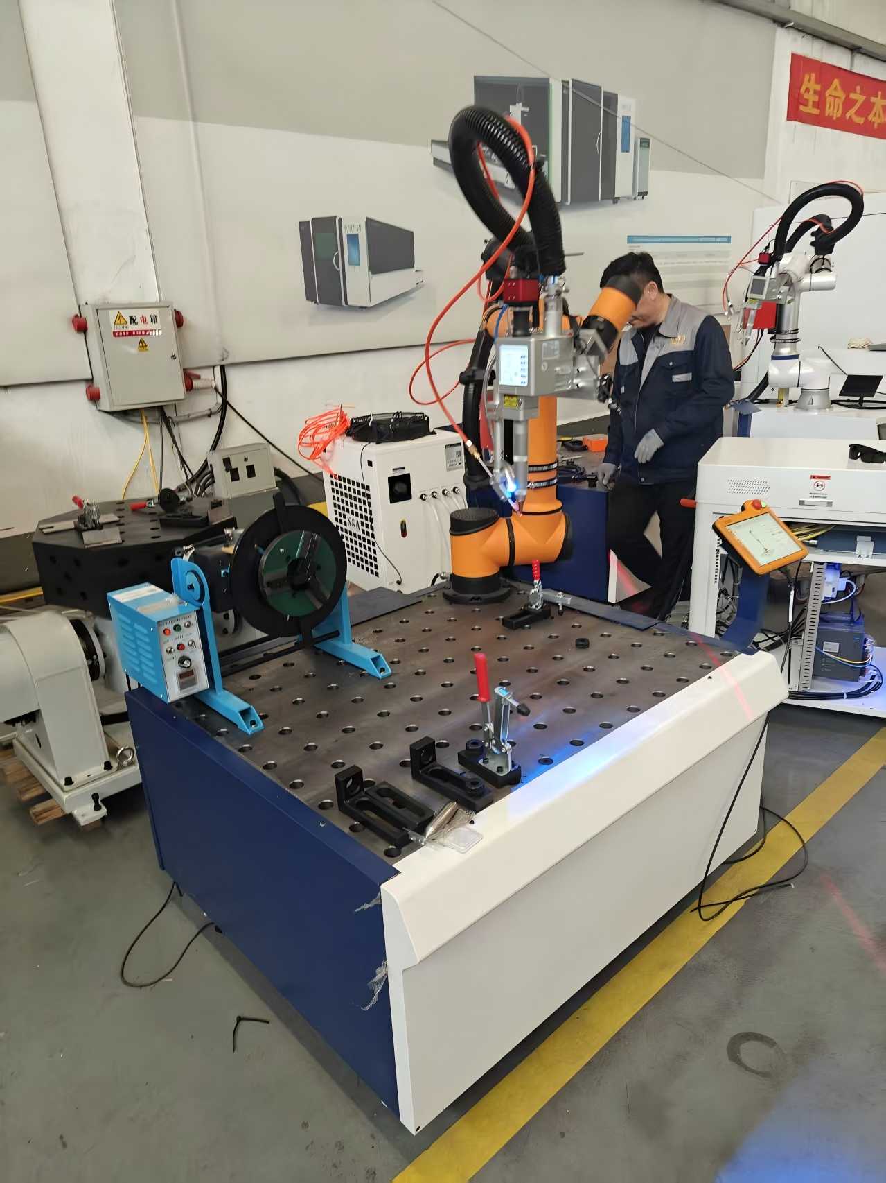 How A Greek Sheet Metal Fabricator Eliminated Rework And Doubled Welding Output with DATO's 1500W Aubo I10 Cobot Welding System