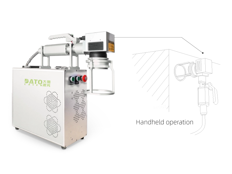 _LM-H Handheld Fiber Laser Marking Machine