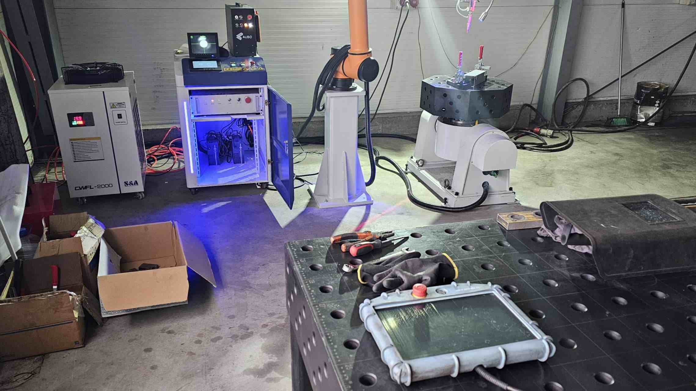 How a Swiss Manufacturer Streamlined Batch Welding of Multiple Workpiece Types with DATO's 2000W Cobot Welding System