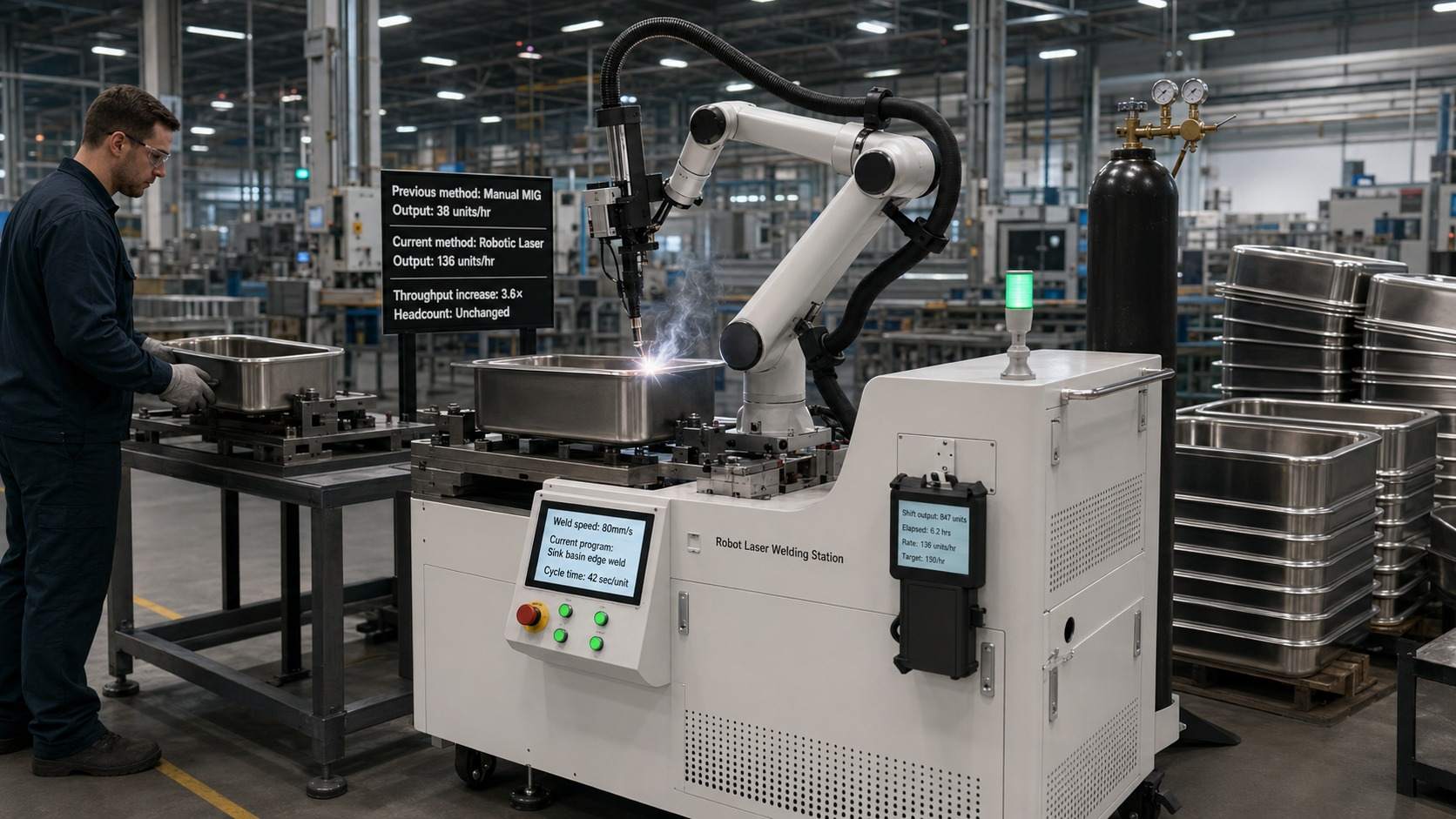 Robotic Laser Welding vs MIG vs TIG: The Complete Welding Method Comparison for Manufacturers